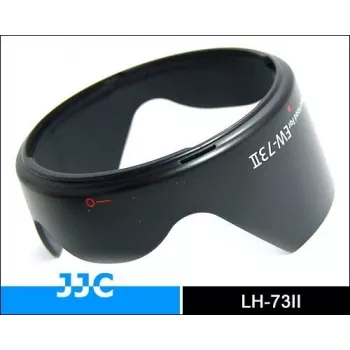 JJC sjenilo objektiva za Canon EW-73II, latica, crno, visoko udarna ABS plastika