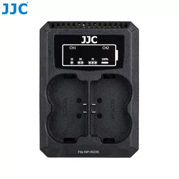 JJC dualni USB punjač za Fujifilm NP-W235