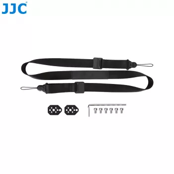 JJC NS-DST dvostruka ručka s remenom za rame za DJI RS 2 / RSC 2 / RS 3 / RS 3 Pro / RS 3 Mini