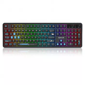 Redragon Volcano K526BB-WL Wireless Membrane Gaming Keyboard, Backlit, Black