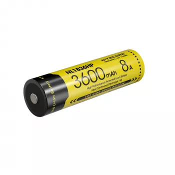 Nitecore NL1836HP 3600mAh 18650 Li-ion Button Top baterija