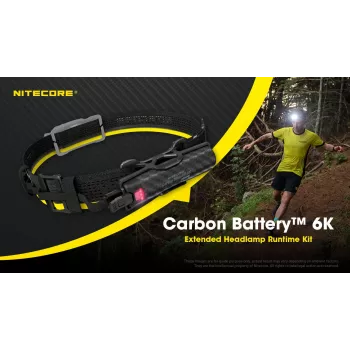 Nitecore Carbon Battery 6K Kit powerbank 6000 mAh