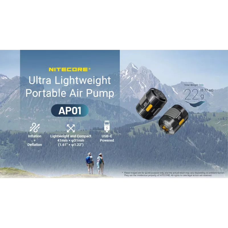 Nitecore AP01 električna pumpa