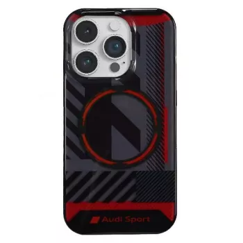 Audi IML Sport MagSafe Case for iPhone 14 Pro 6.1 Black Hardcase