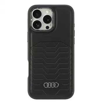 AUDI umjetna koža MagSafe čvrsta maska za iPhone 16 Pro Max 6,9