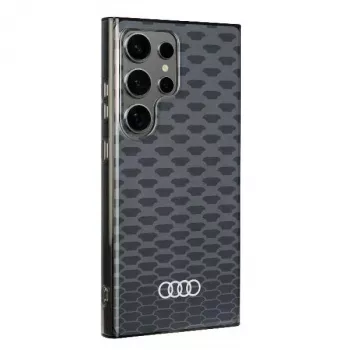 Audi IML Stitching Pattern MagSafe futrola za Samsung Galaxy S24 Ultra S928 crna tvrda futrola AU-IMLMS24U-Q5/D3-BK