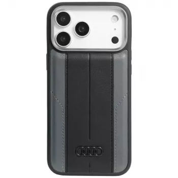 Etui Audi A6 Synthetic Leather MagSafe for iPhone 17 Pro Max Black