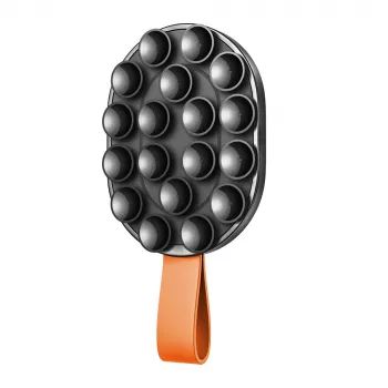 Joyroom JR-ZS393-S magnetski držač za mobitel u automobilu s usisnom čašom za mobitele 4,7-7 inch - crno-narančasti