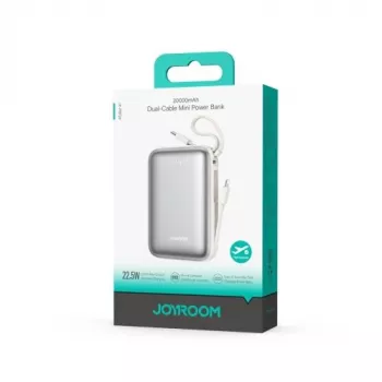 Power bank Joyroom JR-PBF29 20000mAh 22,5W s dvostrukim kabelom - bijeli