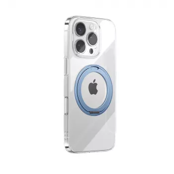 JOYROOM JR-16JL6 ultra tanko kućište kompatibilno s MagSafe za iPhone 16 Pro Max s 360° rotirajućim prstenastim stalkom - plavo