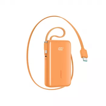 Power bank Joyroom JR-PR2L 35W 10000mAh s ugrađenim USB-C kabelima - narančasti