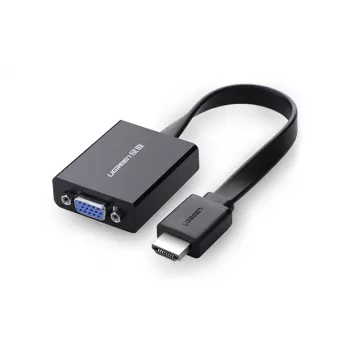 UGREEN HDMI na VGA adapter MM103, 25cm, crni