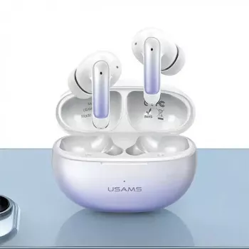 USAMS X-donseries TWS Bluetooth 5.3 slušalice s ENC, ljubičasto-plavi gradijent (US-XD19)