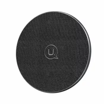 USAMS US-CD223 15W Qi bežični punjač crni