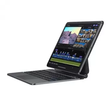 USAMS Miaoke Series zaštitna futrola s tipkovnicom za iPad Pro 12,9 inch, crna (2018-2022), IPP12MG01 (US-BH876)