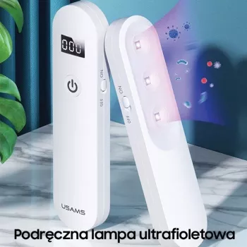 USAMS Mini UV-C ručni sterilizator bijeli ZB159XDD01 (US-ZB159)