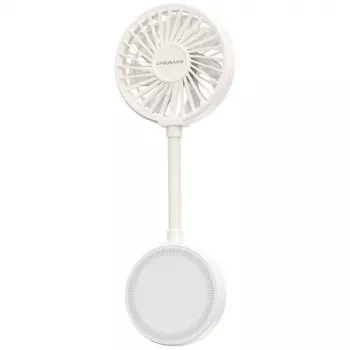 USAMS LiFE LU02 prijenosni ručni ventilator, bijeli