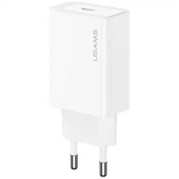 USAMS punjač T69 30W USB-C bijeli