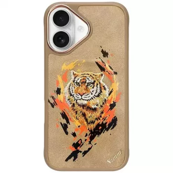 Nimmy Tygrys MagSafe maskica za iPhone 16 svijetlosmeđa