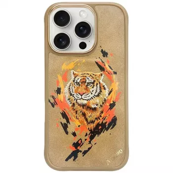 Nimmy Tygrys MagSafe maskica za iPhone 16 Pro svijetlosmeđa