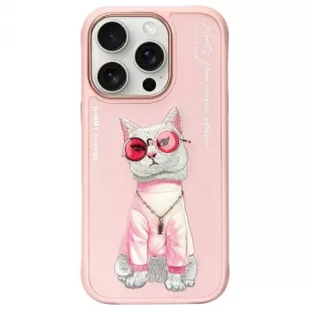 Nimmy Glasses Cool Cat stražnja maskica za Apple iPhone 16 Pro Max 6,9