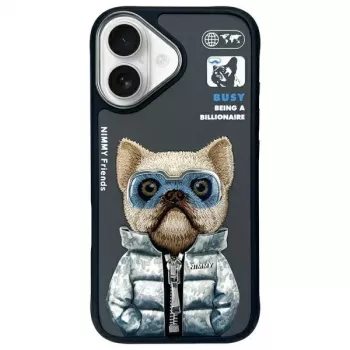 Nimmy Cool&Cute 2.0 Dog zaštitna futrola za Apple iPhone 16 6,1