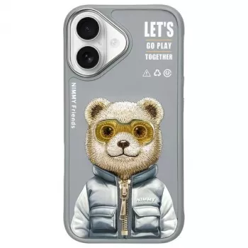 Nimmy Cool&Cute 2.0 Bear maska za Apple iPhone 16 6,1