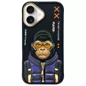 Nimmy Cool&Cute 2.0 Monkey stražnja maska za Apple iPhone 16 6,1