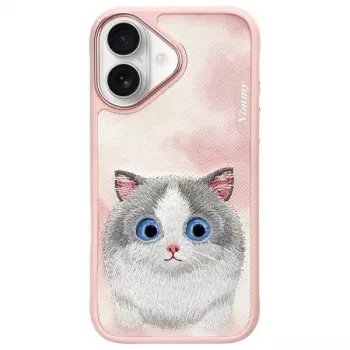 Nimmy Big Eyed Pet 2.0 Cat stražnja maska za Apple iPhone 16 6,1