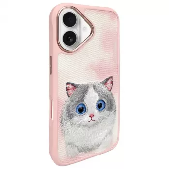 Nimmy Big Eyed Pet 2.0 Cat stražnja maska za Apple iPhone 16 6,1