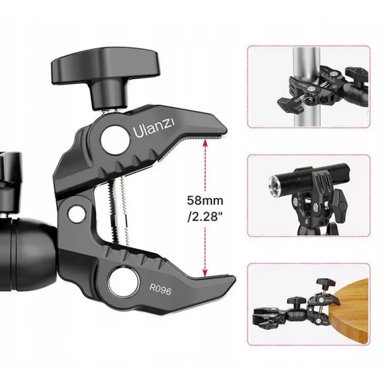 Ulanzi R096 Super Clamp sa Magic Arm