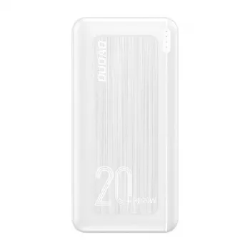 Dudao K12PQ+ powerbank 20000mAh 20W bijeli