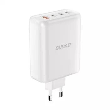 Dudao A140 140W GaN USB-C punjač 3xUSB-C 1xUSB-A crni