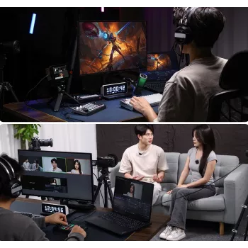ULANZI D005 DD02 audio mikser zvučna kartica za live streaming, podcasting, gaming
