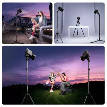 Ulanzi TT43II mini stativ / stalak za svjetlo - 43 cm, nosivost 2 kg, crni
