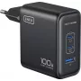 INIU Leopard punjač 100W GaN USB-C EU utikač, crni