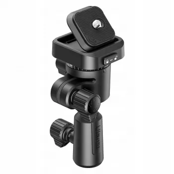 ULANZI F38 Quick Release Mount Adapter with 16mm Spigot and 12mm Pin Receiver, 1/4 inch-20 Screw, Black