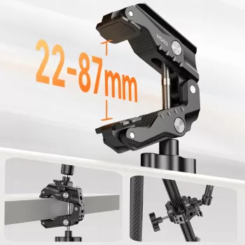 Ulanzi HD02 Magic Arm with Clamp, 1/4 Thread