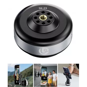 ULANZI SK-23 Electric Vacuum Suction Mount with 1/4 inch Screw for Phone/Camera