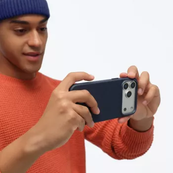 Moft Snap Movas MagSafe futrola za iPhone 17 Pro Max mornarsko plava