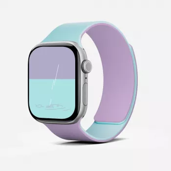 MOFT Snap Duo remen za Apple Watch 38/40/41/42 mm boja božura/tirkizna