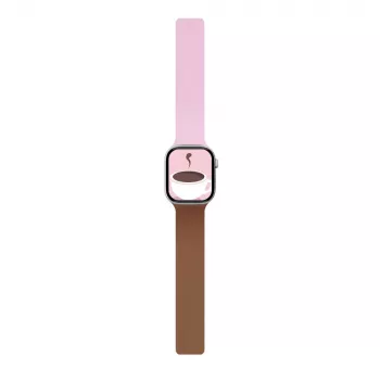 Moft Snap Duo remen za Apple Watch ružičasti/smeđi