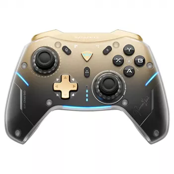 Machenike G5Pro Premium Edition bežični game controller s punjačem - crno-zlatni
