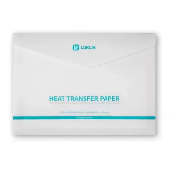 LOKLIK Europe listovi transfer papira - tamni - paket od 8