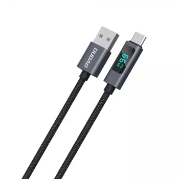 Dudao L7T USB-A na USB-C kabel 66W 1m crni