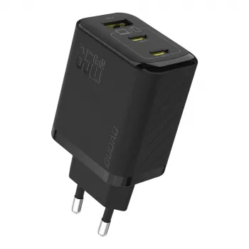 Dudao A29C 65W GaN USB-C punjač s USB-C kabelom - crni