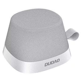 Dudao Y20 bežični zvučnik s magnetskim držačem Bluetooth 5.3 - srebrni