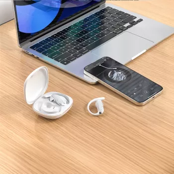 Dudao U17Z Bluetooth 5.3 open-ear slušalice s kukom za uho - bijele
