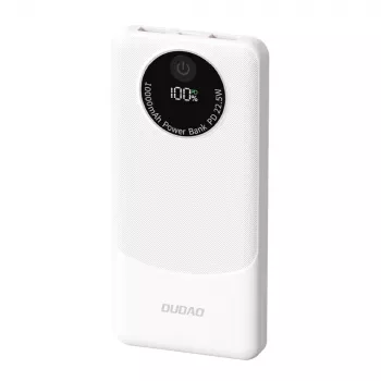 Powerbank Dudao K12 10000mAh PD22.5W USB-A, USB-C - bijela