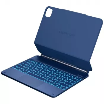 Typecase Edge futrola s tipkovnicom za iPad Air 13 M2 2024 / M3 2025 / M4 2026, Pacific Blue